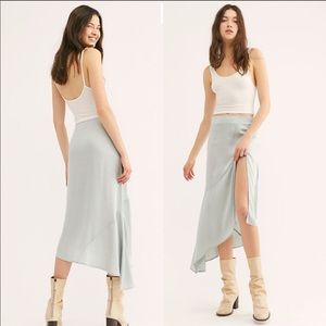 Free People Lola Slit Skirt